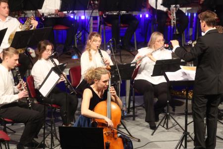 49.božično novoletni koncert Godbe Cerknica z gosti 17 Foto Ljubo Vukelič